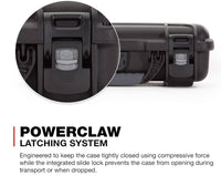Nanuk 909 Classic Pistol Case, Black  • 909-CLASG1