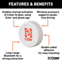 Curt Echo Brake Controller Manual Override Button  • 51189