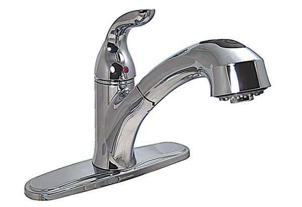 Valterra Single-Handle Pull Out Hybrid Kitchen Faucet, Chrome  • PF231341