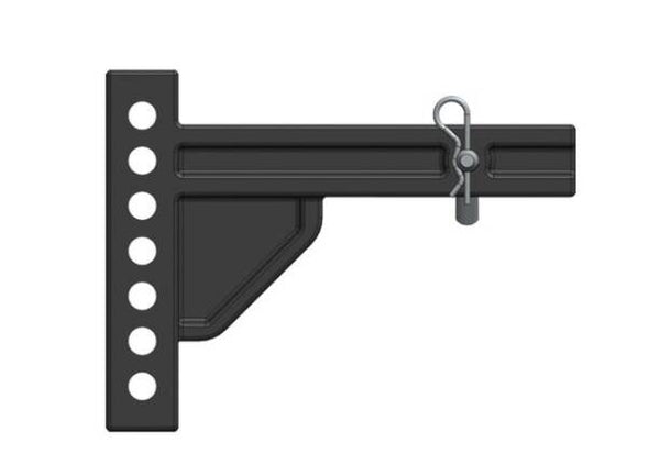 Blue Ox Track Pro Weight Distribution Shank for 2" Hitches - 7 Hole Adjustment  • BXW4036