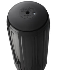 Polyform HTM-3 Series 10.5" x 27" Black Line Through Center Cylindrical Inflatable Fender with Air Adaptor  • HTM-3 BLACK