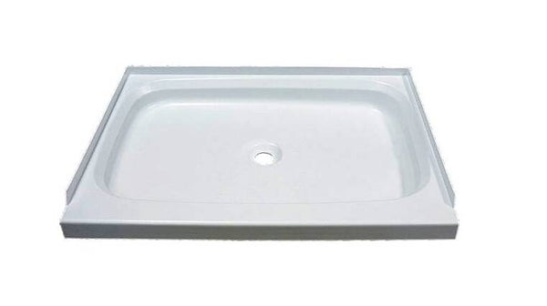 Lippert RV Shower Pan with Center Drain - 24" x 32", White  • 210367