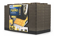 Camco FasTen RV Leveling Blocks, 17" x 8-1/2", Brown, Set of 10  • 44525