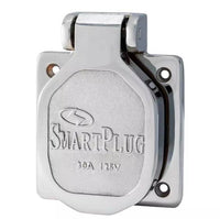 SmartPlug 30 Amp Stainless Steel Inlet w/ SS Cover  • BM30NT
