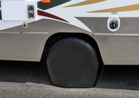 Camco Wheel & Tire Protector Covers - 40-42", Black Vinyl, Set of 2  • 45251