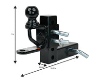 ATV TEK Elite Series Adjustable 2" Hitch w/ 2" Ball Mount  • TMPADJ-1
