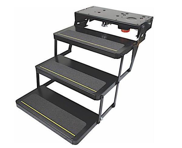 Lippert 25 Series 8" Rise RV Step Assembly with Logic Control Unit and Power Switch Kit  • 3658373