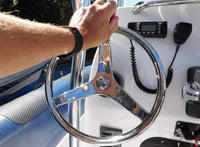 Lewmar 13.5" Powerboat Steering Wheel with PowerGrip Control Knob and 5/8" Nut  • 89700820