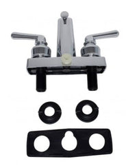 Valterra Tub/Shower Diverter Faucet w D-Spud, 4" Mount, 2 Lever, Chrome  • PF213364
