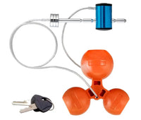 Curt Universal Tri-Ball Trailer Coupler Lock, Fits 1 7/8", 2", 2 5/16" Balls  • 23082
