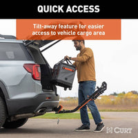 Curt Activelink SE Hitch-Mounted Bike Rack, 4 Bikes, 2" Shank  • 18411