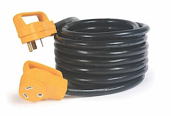 Camco 25' 30 Amp Power Grip Power Supply Cord  • 55191