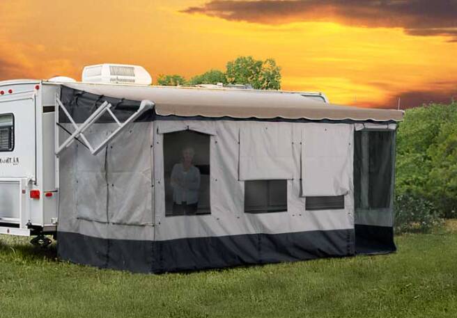 Carefree Vacation'r Complete Room Awning Enclosure 16'x17'  • 291600