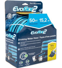 Camco EvoFlex2 50' Lightweight RV / Marine Drinking Water Hose, 5/8" ID  • 22579