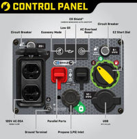 Champion Power Equipment 2500W Dual Fuel Inverter with CO Shield  • 201183