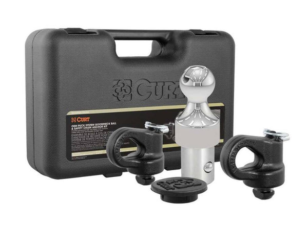 Curt OEM Puck System 2-5/16" Gooseneck Kit, Chevy, GMC, Ford, Nissan, 38K  • 60639
