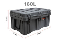 ROAM Rugged Case 160L, Black  • ROAM-CASE-160L-BLK-LL