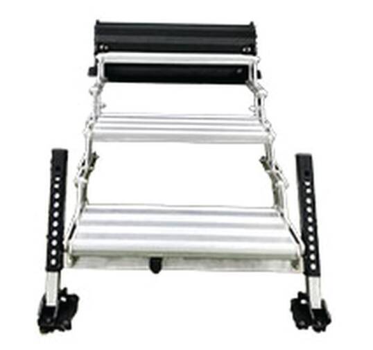 Torklift GlowStep Revolution 28"W x 7.5"R Aluminum Silver Uprising 3 Entry Steps  • A9003
