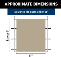 SureShade PTX Power Shade - 57" Wide (Tan)  • 2021026262