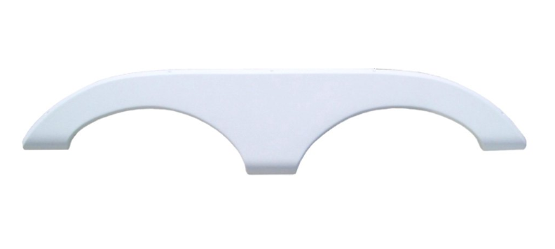 Icon Tandem Axle Fender Skirt for Keystone RVs - 69-3/4" x 11-1/8", Polar White  • 01466