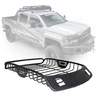 Go Rhino SR20 Tubular Steel Roof Rack With 2x Light Mount Openings - 48" Long  • 59025T