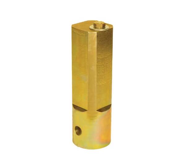 PopUp Companion Adapter for Flip-Over Hitch, Converts from Round Hole to Square Post  • FLC