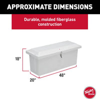 Taylor Made Stow 'N Go Low-Profile Dock Box 18" X 48" X 20"  • 83557