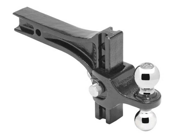 Draw-Tite Adjustable Trailer Hitch Ball Mount, 14,000 lbs. Capacity, Heavy Duty, Fits 2 in. Receiver, 4-3/4 in. Drop  • 63071
