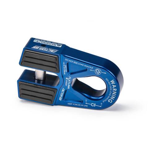 Factor 55 Flatlink E Expert Winch Shackle Mount, Blue  • 00080-02