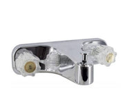 Valterra Utopia Tub Diverter Faucet, 8" Mount, Chrome w/ Acrylic Handles  • PF244301