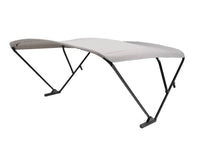 SureShade Power Bimini Top - Black Anodized Frame, Gray Fabric  • 2020000307