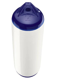 Polyform F-3 Series 8.2" x 30" White Twin Eye Cylindrical Inflatable Fender  • F-3 WHITE