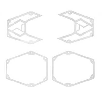 Assault Industries B2 Bomber Bezel Kit, White  • 101005SM0606