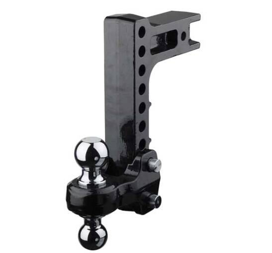 Fastway FLASH Solid Steel HD Ball Mount (SSBM) for 2.5" Receivers - 10" Drop / 2” & 2-5/16” Balls  • 49-00-5925