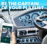 BOSS Audio Systems AM/FM/MP3/USB Bluetooth Receiver Package w/Four 6.5" Speakers  • MCK632WB.64