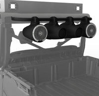 Thumper Fab Can-Am Defender Wake Tower Speaker Bar, Black  • TF040001-BK