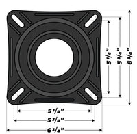 Wise 7" Boat Swivel & Quick Release Bracket  • 8WD7SQR