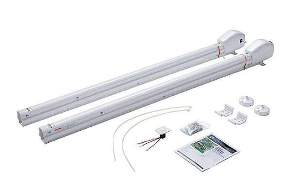 Lippert Solera 3000 Series Universal RV Awning Arms & Hardware Kit - Standard, White  • 434724