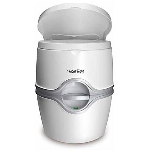 Thetford Porta Potti 565E Portable Toilet 5.5 Gallons White  • 92306