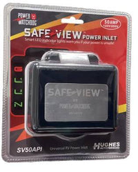 Hughes SafeView Smart RV Power Inlet â€“ 50 Amp  • SV50API