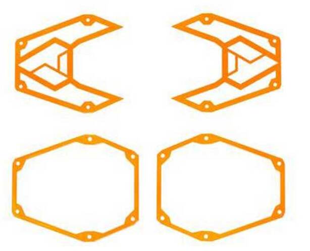 Assault Industries B2 Bomber Bezel Kit, Orange  • 101005SM0607