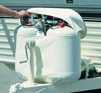 ADCO Polar White LP Tank Cover - 20 Lb Double  • 2112
