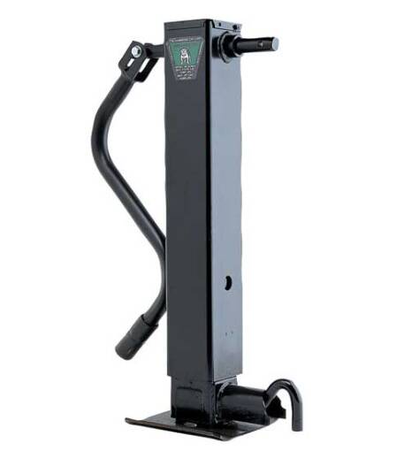 Draw-Tite Square Jack - Drop Leg w/ Spring Return - Sidewind - 26" Lift - 10,000 lbs  • 182804