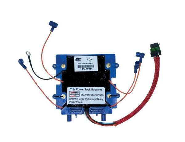 CDI Power Pack - 1995 To 2006 (80 Jet/ 90/ 100/ 105 And 115 HP) 60 Degree Johnson/Evinrude Outboard Engines  • 113-6292