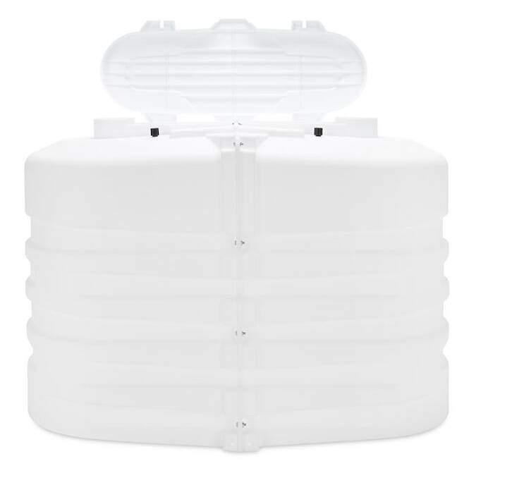Camco Polyethylene Heavy Duty Cover for Dual 20 lbs Tanks White  • 50503