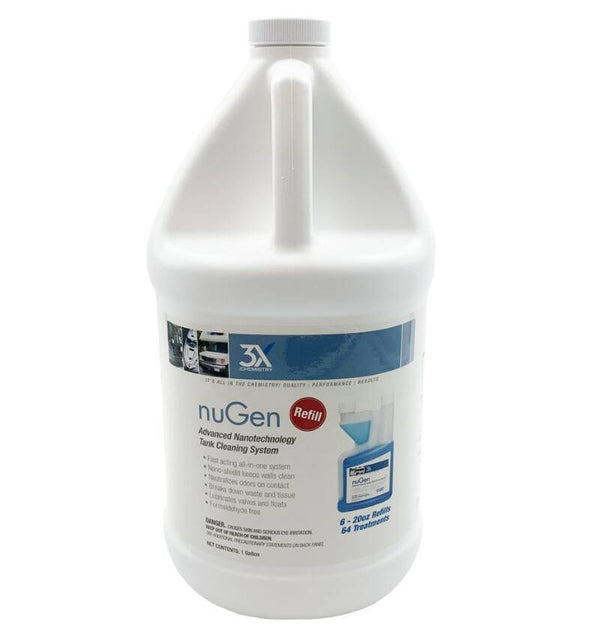 3X Chemistry nuGen Advanced Holding Tank Cleaner - 1 Gallon  • 140