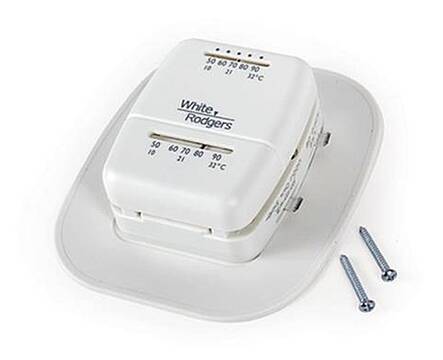 Camco Heat And Cool Wall Thermostat White  • 09221