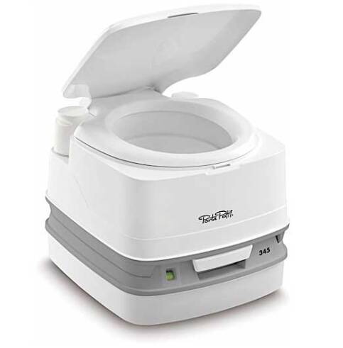 Thetford Porta Potti 345 4.0 Gal Fresh Water 3.2 Gal Waste Water 33 Avg Flushes  • 92814