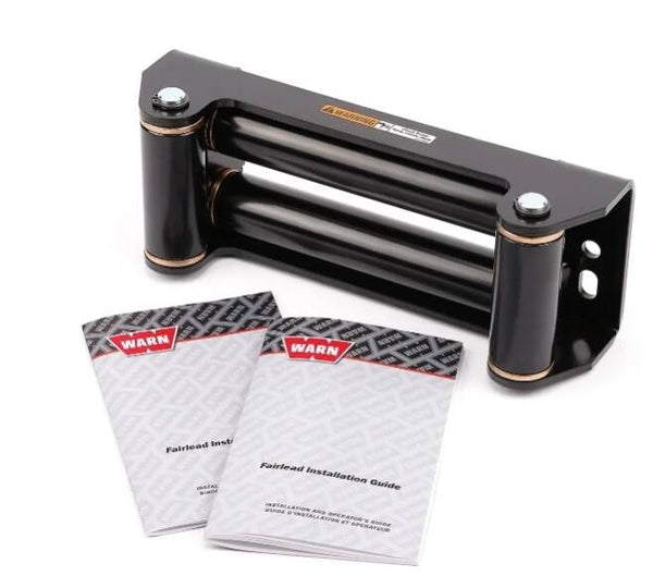 Warn Winch Roller Fairlead for 10" Drum, Black   • 24336