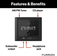 Furrion RV & Marine Entertainment System - 40W, 2-Zone  • 2021124342